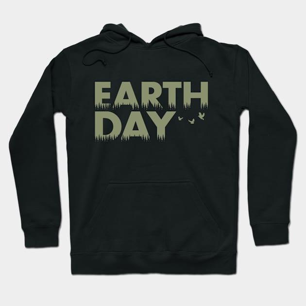 Earth Day Hoodie by mailboxdisco